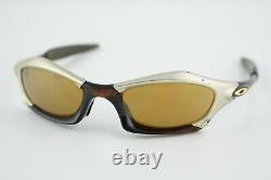 Oakley SPLICE FMJ Platinum Rootbeer / Gold Iridium Sunglasses