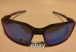 Oakley Siphon Matte Black With Prizm Sapphire Sunglasses New