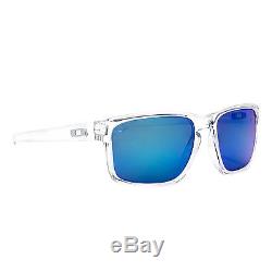 Oakley Sliver Sunglasses OO9262-06 Polished Clear / Sapphire Iridium