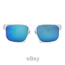 Oakley Sliver Sunglasses OO9262-06 Polished Clear / Sapphire Iridium