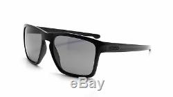 Oakley Sliver XL Polarized Sunglasses OO9341-01 Matte Black/Grey polarized NEW