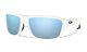 Oakley Split Shot Polarized Sunglasses Oo9416-0764 White With Prizm Deep Water