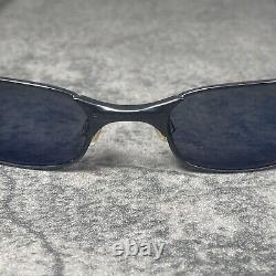 Oakley Square Wire 2.0 Dark/Black Iridium! Spring Hinge Sunglasses