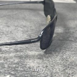 Oakley Square Wire 2.0 Dark/Black Iridium! Spring Hinge Sunglasses