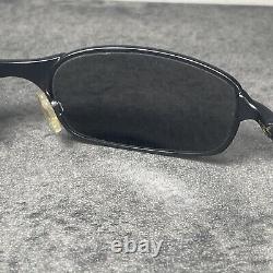 Oakley Square Wire 2.0 Dark/Black Iridium! Spring Hinge Sunglasses