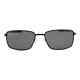 Oakley Square Wire Grey Polarized Men's Sunglasses Oo4075-407504-60