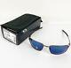 Oakley Square Wire Mens Nib Sunglasses Oo4075-02 Cement Frame Ice Iridium Lens