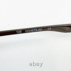 Oakley Square Wire Mens NIB Sunglasses OO4075-02 Cement Frame Ice Iridium Lens