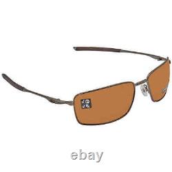 Oakley Square Wire Prizm Tungsten Polarized Rectangular Men's Sunglasses OO4075