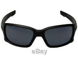 Oakley Straightlink OO9331-02 Sunglasses Matte Black Grey Lenses 9331 02