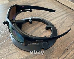 Oakley Straightlink Sunglasses Matte Black with Prizm Deep Water Polarized OO9331