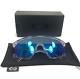 Oakley Sunglasses Bxtr Oo9280-1239 Crystal Clear Frames With Prizm Sapphire Lens