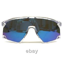 Oakley Sunglasses BXTR OO9280-1239 Crystal Clear Frames with Prizm Sapphire Lens