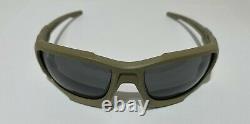 Oakley Sunglasses Ballistic Shock Terrain Tan Grey OO9329-04 61-17 132 Z87
