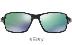 Oakley Sunglasses CARBON SHIFT Carbon Fiber OO9302-07 Matte Black /Jade Iridium