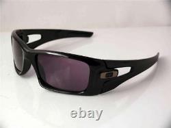 Oakley Sunglasses Crankcase 009165-01 Black Frame Warm Grey Lenses New Very Rare