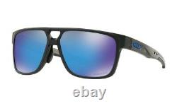 Oakley Sunglasses Crossrange Patch Matte Black Frame/Sapphire Lens OO9391-0660