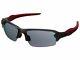 Oakley Sunglasses Flak 2.0 Asian Fit Matte Gray Smoke Red Iridium Oo9271-03