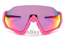 Oakley Sunglasses Flight Jacket NeonPnk/Pol Blk withPRIZM Rd