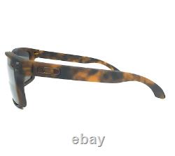 Oakley Sunglasses Holbrook OO9102-F455 Matte Brown Tortoise w Prizm Black Lenses