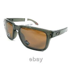 Oakley Sunglasses Holbrook OO9102-W855 Olive Ink Square with Prizm Tungsten Lenses