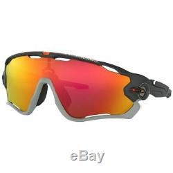 Oakley Sunglasses Jawbreaker Aero Flight Matte Carbon/Prizm Ruby Men's OO9290-34