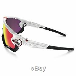 Oakley Sunglasses Jawbreaker Polished White withPrizm Road Lens Men's OO9290-05