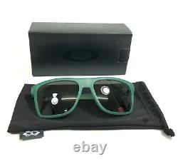 Oakley Sunglasses LEFFINGWELL OO9100-1757 Matte Transparent Jade Black Prizm