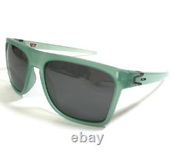 Oakley Sunglasses LEFFINGWELL OO9100-1757 Matte Transparent Jade Black Prizm