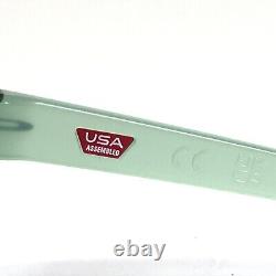 Oakley Sunglasses LEFFINGWELL OO9100-1757 Matte Transparent Jade Black Prizm