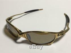 Oakley Sunglasses Men Fashion 750 Limited Model Rare Juliet & X Squared 24k Gold