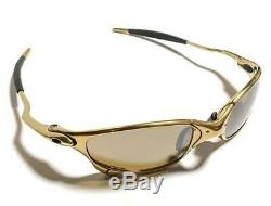 Oakley Sunglasses Men Fashion 750 Limited Model Rare Juliet & X Squared 24k Gold