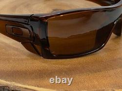 Oakley Sunglasses Men's Batwolf 009101 02 Brown Size 130 mm Pre-Owned