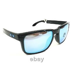 Oakley Sunglasses OO9102-C1 HOLBROOK Black Square Polarized Prizm Deep Water