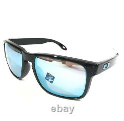 Oakley Sunglasses OO9102-C1 HOLBROOK Black Square Polarized Prizm Deep Water