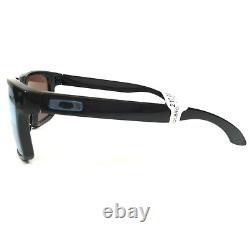 Oakley Sunglasses OO9102-C1 HOLBROOK Black Square Polarized Prizm Deep Water