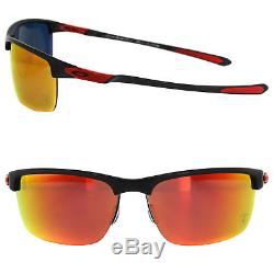 Oakley Sunglasses OO9174 06 Carbon Blade Ferrari Carbon Fiber Iridium Polarized