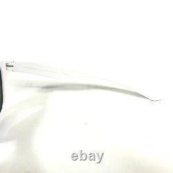 Oakley Sunglasses OO9175-02 GARAGE ROCK White Square Frames with Green Lenses