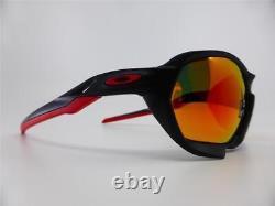 Oakley Sunglasses PLAZMA Matte Black Ink Prizm Ruby Lenses OO9019-11 S59
