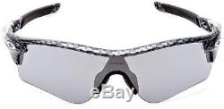 Oakley Sunglasses Radarlock Path Asian Fit Carbon Fiber /Slate Iridium OO9206-11