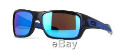 Oakley Sunglasses Turbine OO9263-05 Black Ink/Sapphire Iridium Sports Surfing