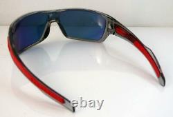 Oakley Sunglasses Turbine Rotor Grey Ink Frame Ruby Iridium Lenses New Low Stock
