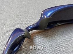 Oakley Sunglasses Valve 1.0 Blue Silver USA Vintage Great Condition Ships Fast