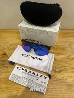 Oakley Sutro Lite CUSTOM Sunglasses-Matte Black/PRIZM Sapphire Iridium-NEW-$229