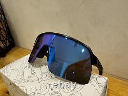 Oakley Sutro Lite CUSTOM Sunglasses-Matte Black/PRIZM Sapphire Iridium-NEW-$229