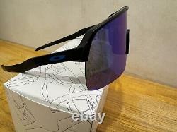 Oakley Sutro Lite CUSTOM Sunglasses-Matte Black/PRIZM Sapphire Iridium-NEW-$229