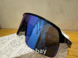 Oakley Sutro Lite CUSTOM Sunglasses-Matte Black/PRIZM Sapphire Iridium-NEW-$229