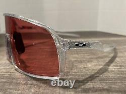 Oakley Sutro Men's Sunglasses Moon Dust/Prizm Peach Lens 137-0-140 Sunglasses