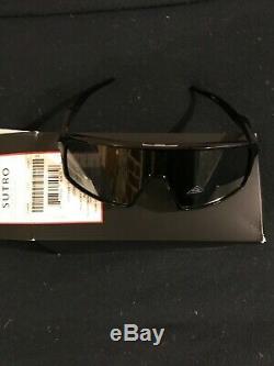 Oakley Sutro Polished Black withPrizm Black Iridium Sunglasses, OO9406-0137