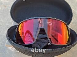 Oakley Sutro S Men's Sunglasses Matte Black Frame/Prizm Road Lens 009462